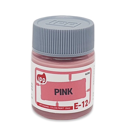 IPP E-12 에나멜 핑크 유광 18ml